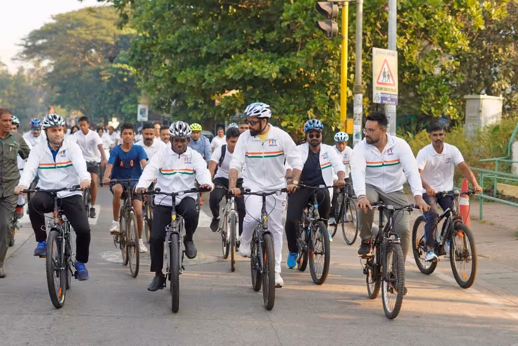 Fit India Sundays on Cycle