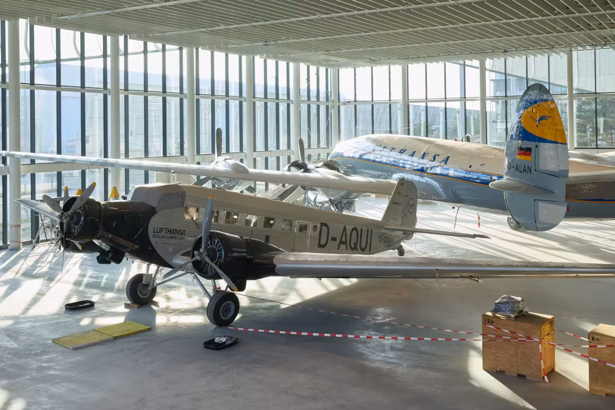Historic Ju 52 and Super Star aircraft
