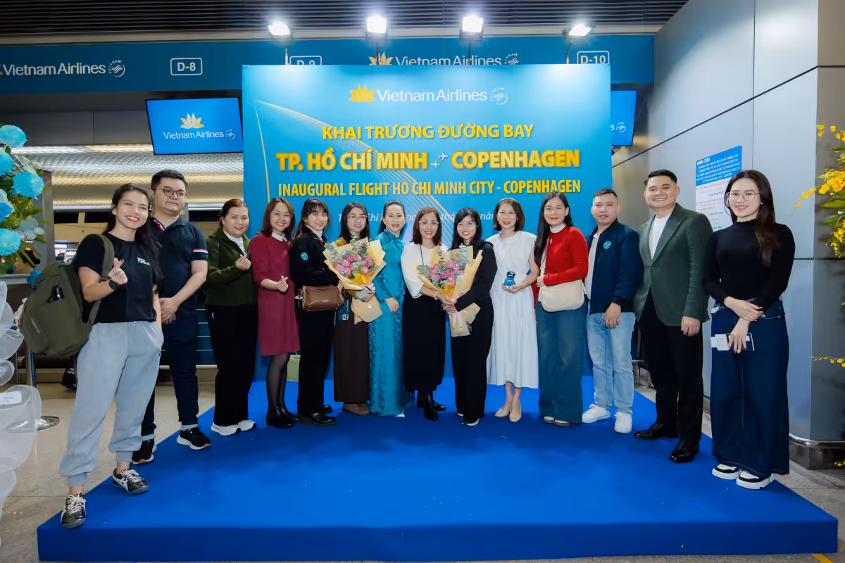 Vietnam Airlines Direct Ho Chi Minh City–Copenhagen