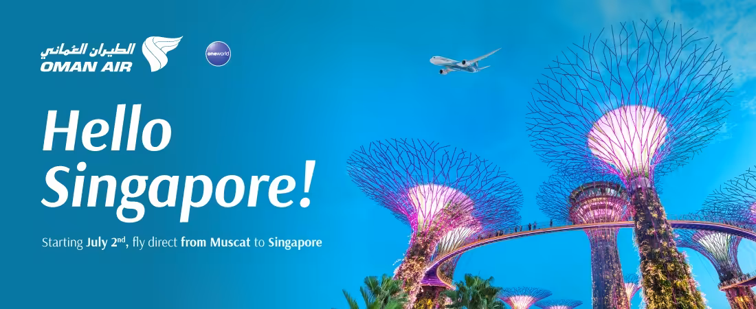 Flights Between Muscat and Singapore