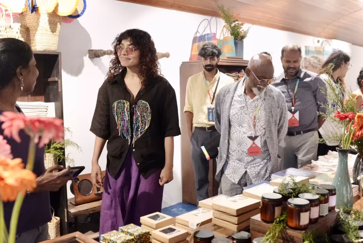 Rima Kallingal at Kochi-Muziris Biennale