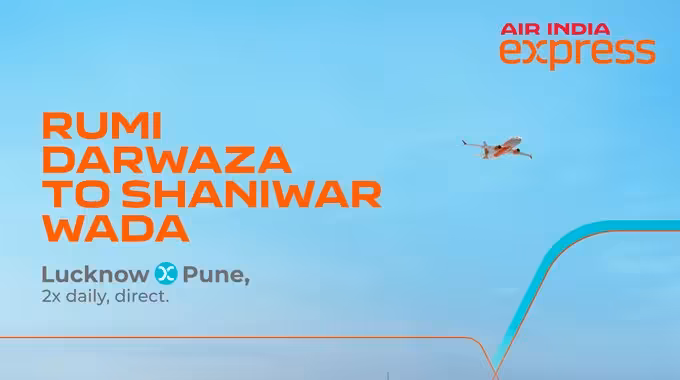 Air India Express  flights between Lucknow and Pune