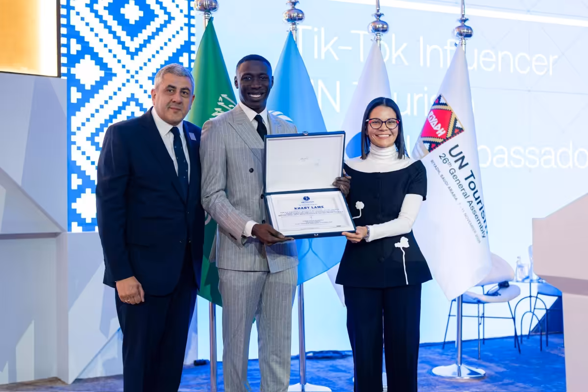 UN Tourism  TikTok Superstar Khaby Lame as Ambassador