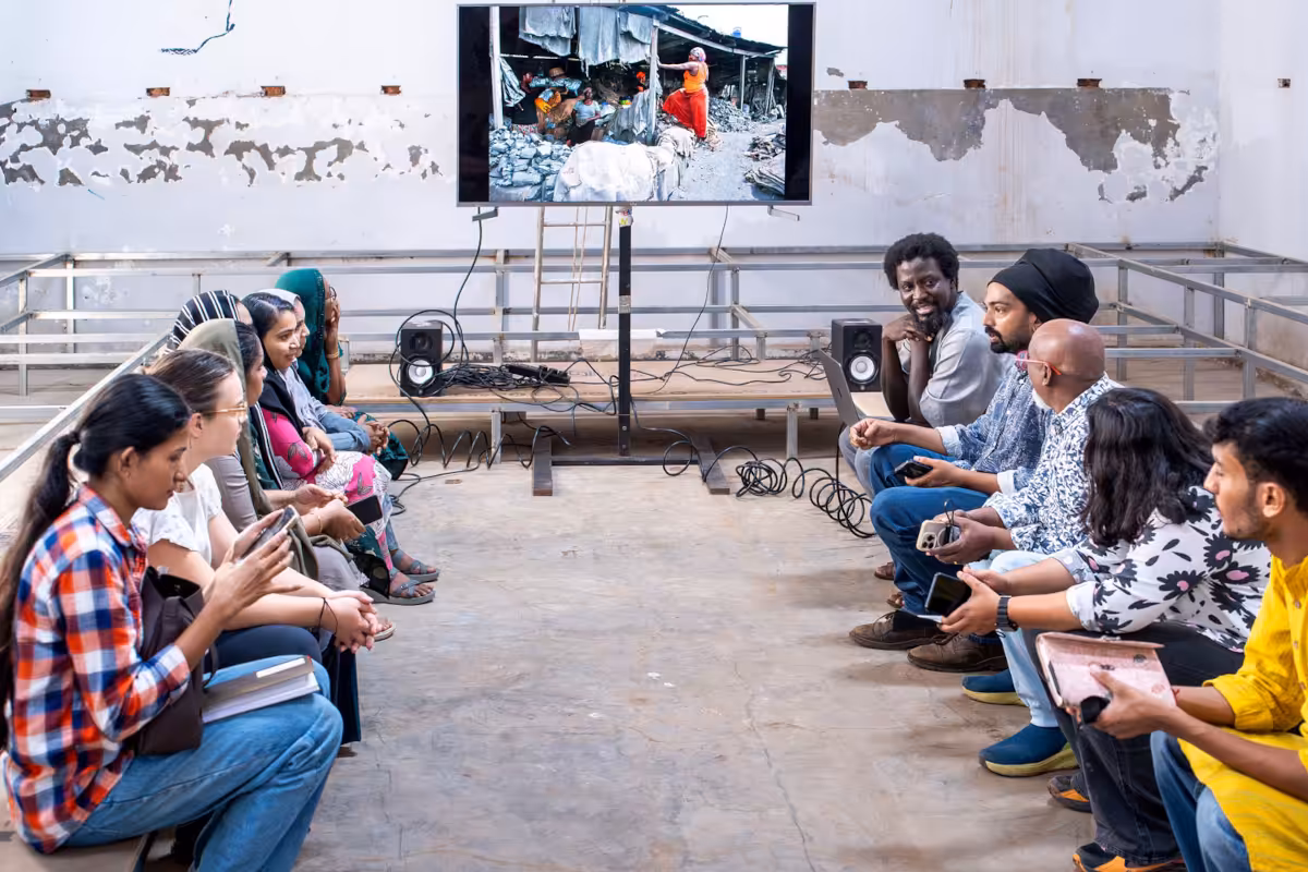 Acclaimed Ghanaian artist begins Kochi biennale run-up workshop