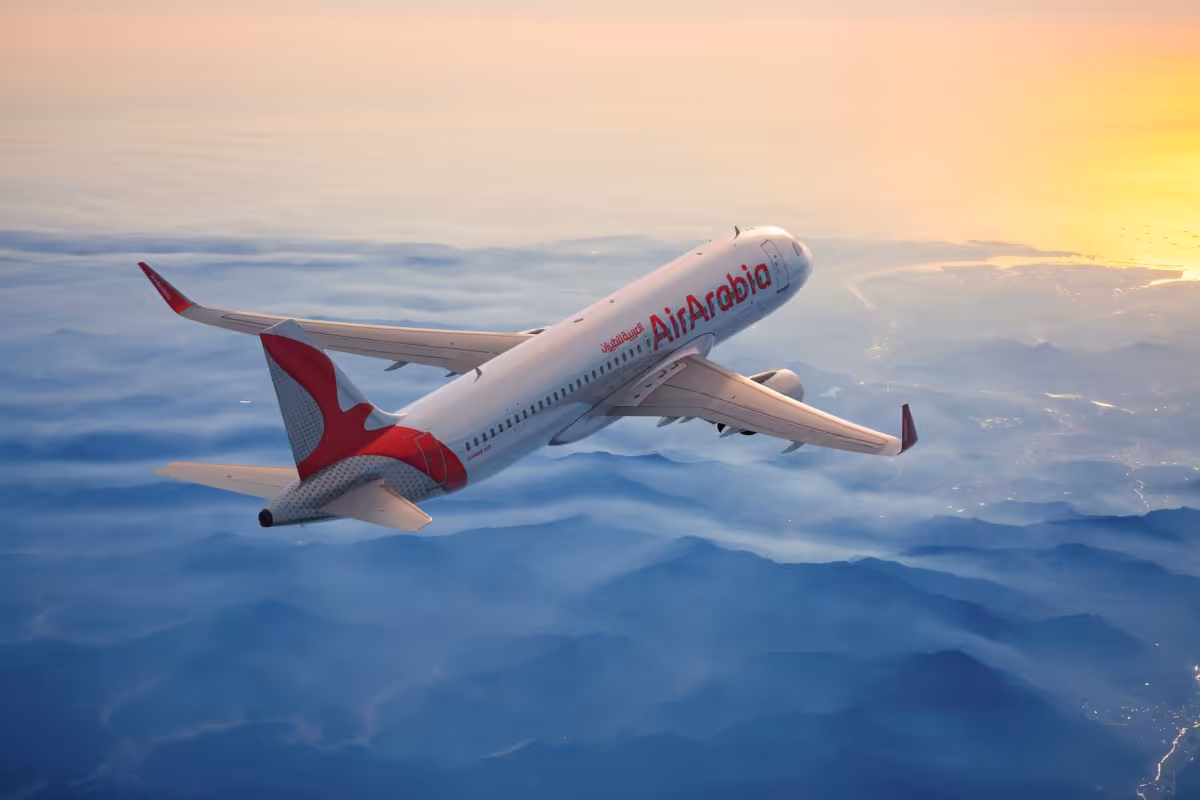 Air Arabia  flight between Ras Al Khaimah and Kazan