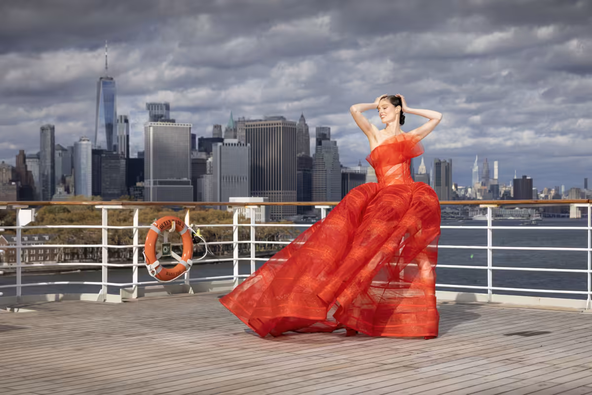Cunard's Transatlantic Fashion Week