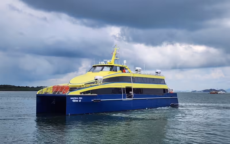 First 'Business Class' Ferry Experience in the Andaman Islands