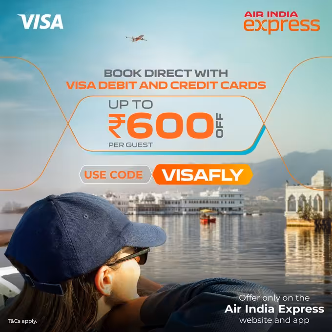 Air India Express Visa Card promotion