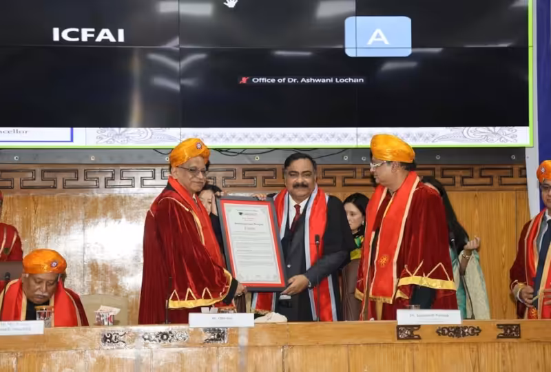 Mohapatra Honored with Doctorate