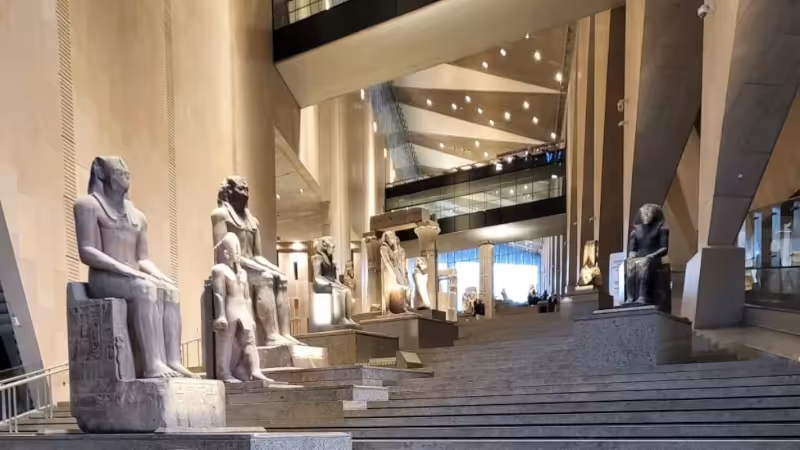 the Grand Egyptian Museum