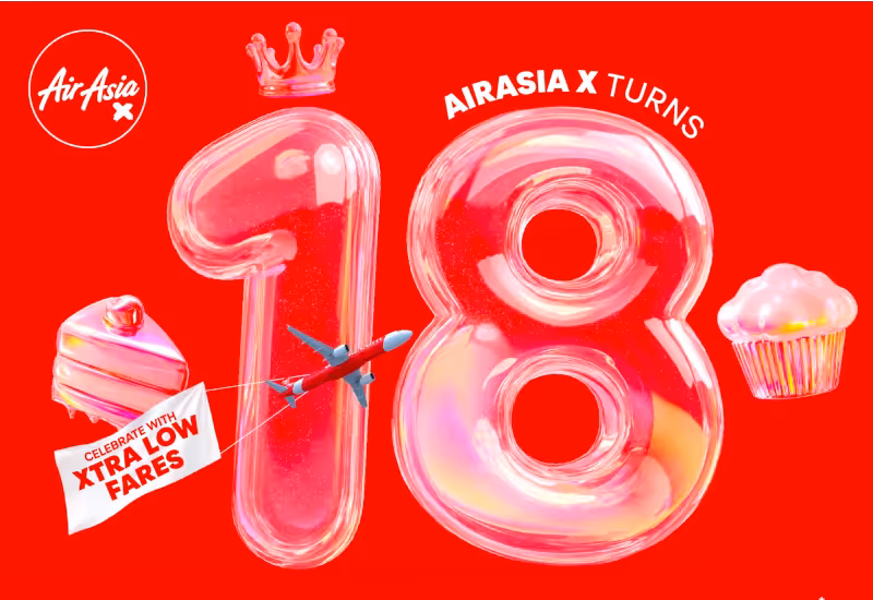 AirAsia X celebrates 18 years