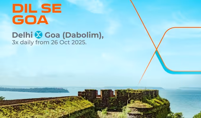 'Air India Express Delhi and Dabolim, Goa