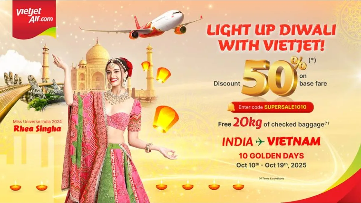 Vietjet's Diwali Super Sale