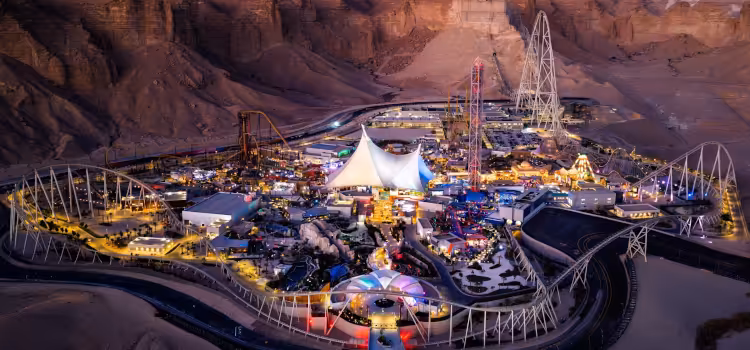 Six Flags Qiddiya City in Saudi Arabia