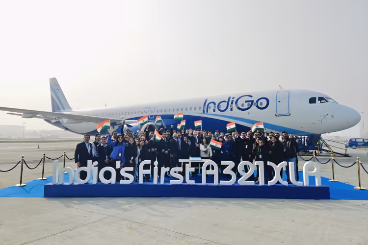 IndiGo Welcomes India’s First Airbus A321XLR