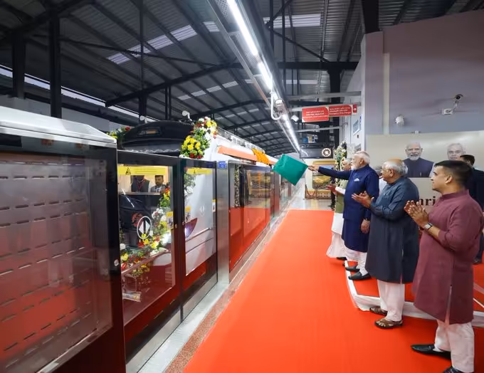 Prime Minister inaugurates Phase 2 of Ahmedabad Metro