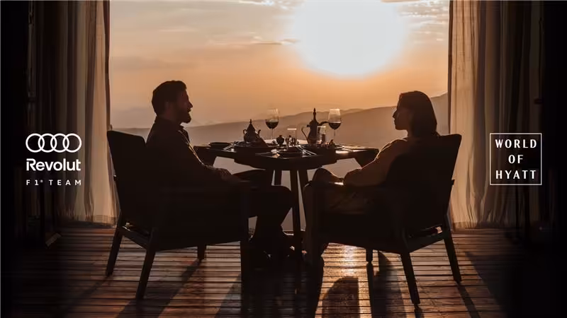 Hyatt Brings Audi Revolut F1 Team Spirit