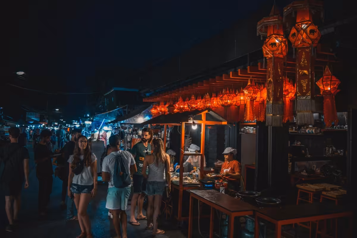 Colorful Night Markets