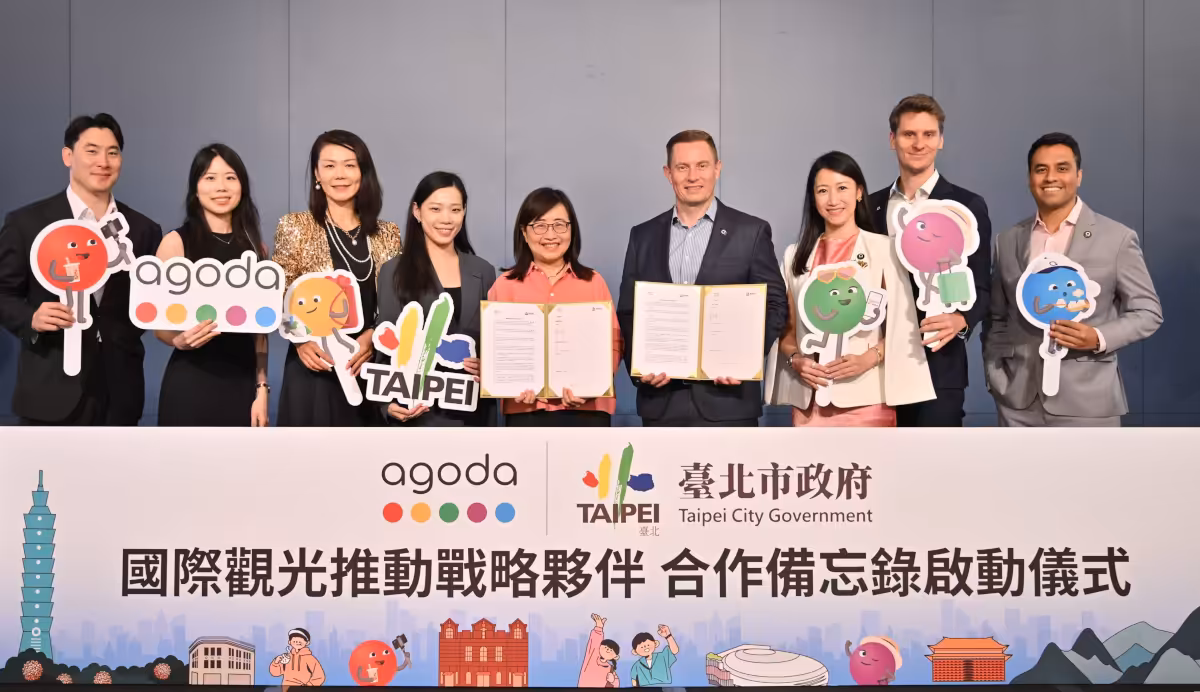 Agoda and Taipei City government