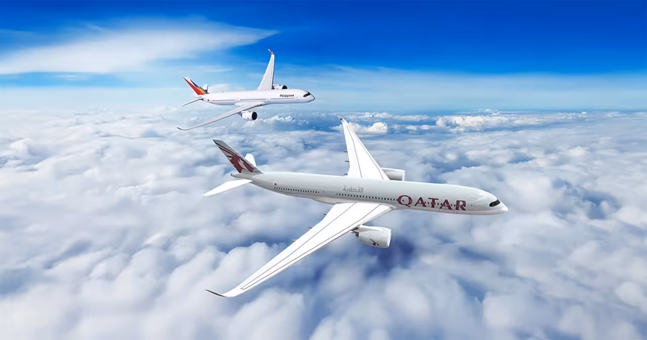 Qatar Airways and Philippine Airlines