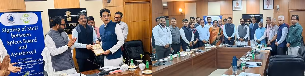AYUSHEXCIL and Spices Board of India