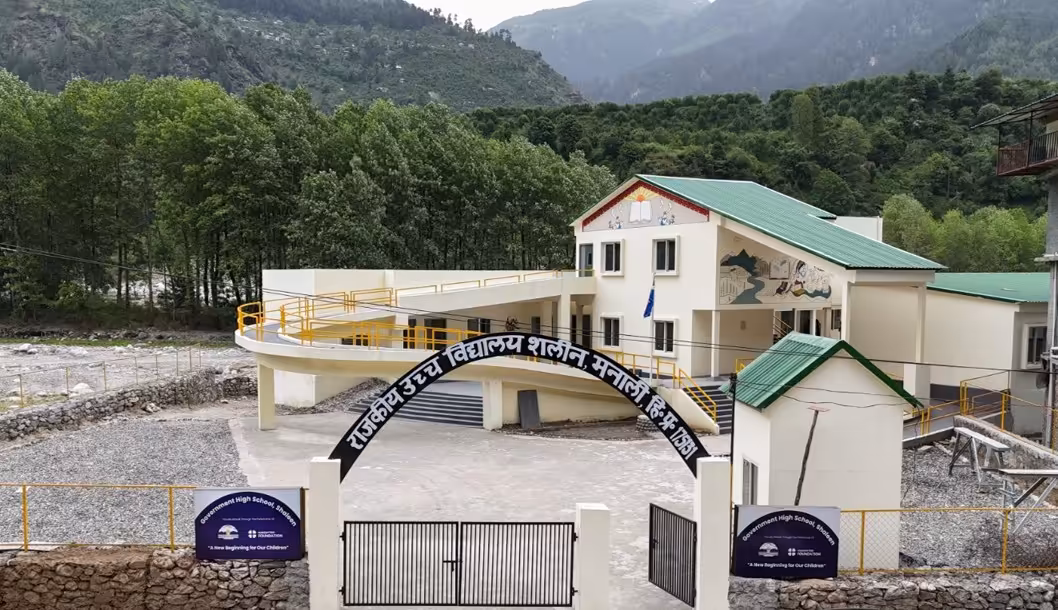 Government High School, Shaleen Village, Manali