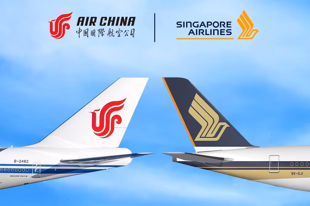 Air China And Singapore Airlines