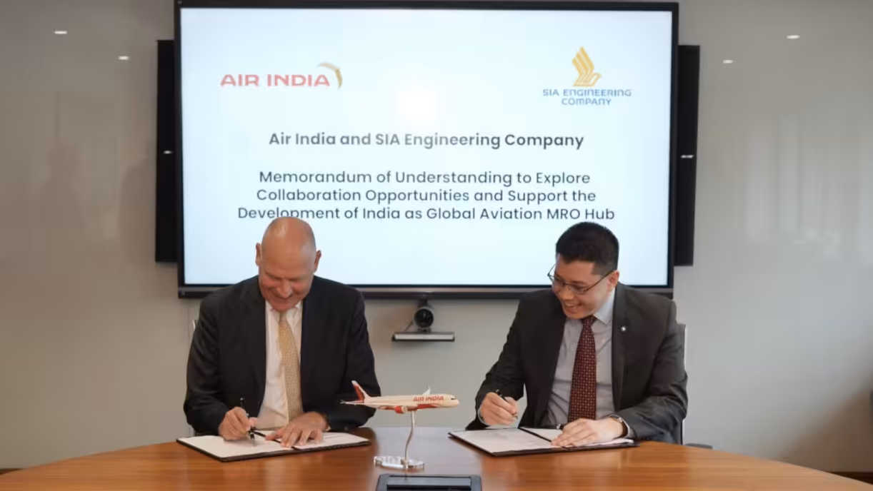 Air India inks agreement with SIA Engineering