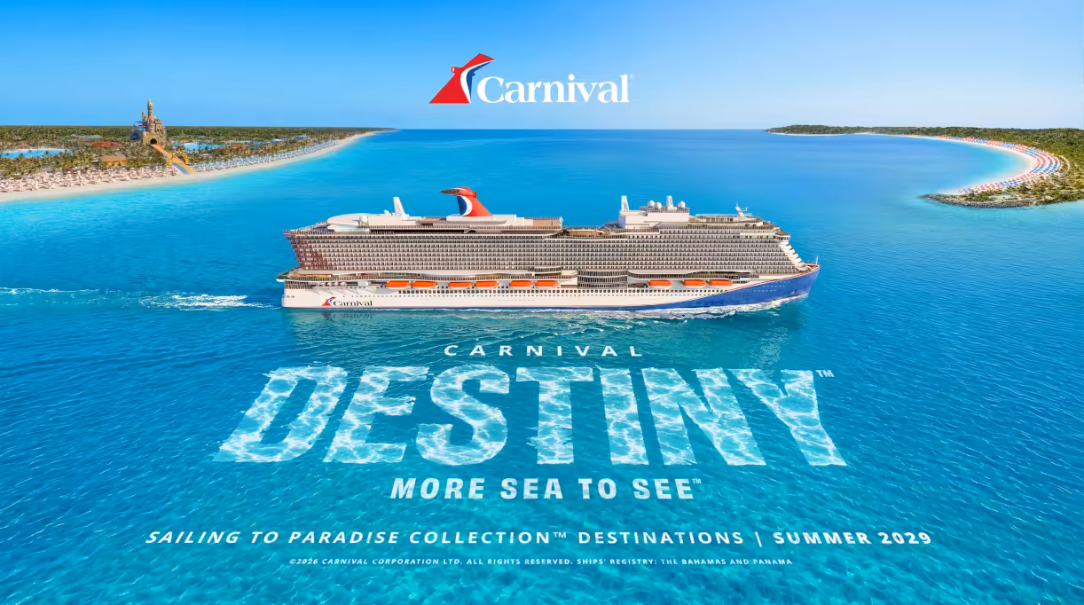 Carnival Unveils Carnival Destiny – First Ace-Class Ship