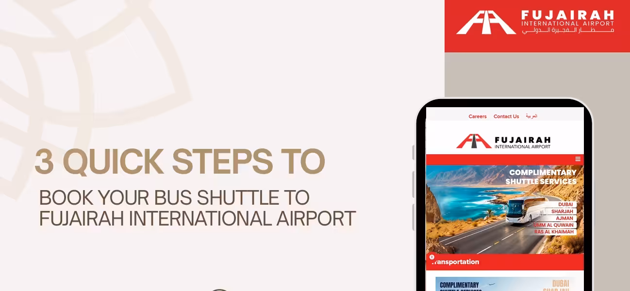 Fujairah International Airport (FIA) Introduces Mandatory Online Pre-Booking for Airport Shuttle Transfers