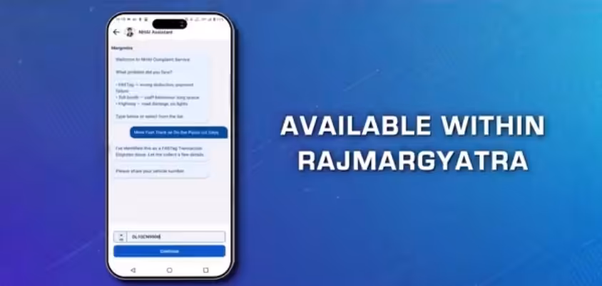 NHAI Enhances Digital Services on RajmargYatra Mobile App with Launch of Digital Local Pass and MargMitra Help Centre