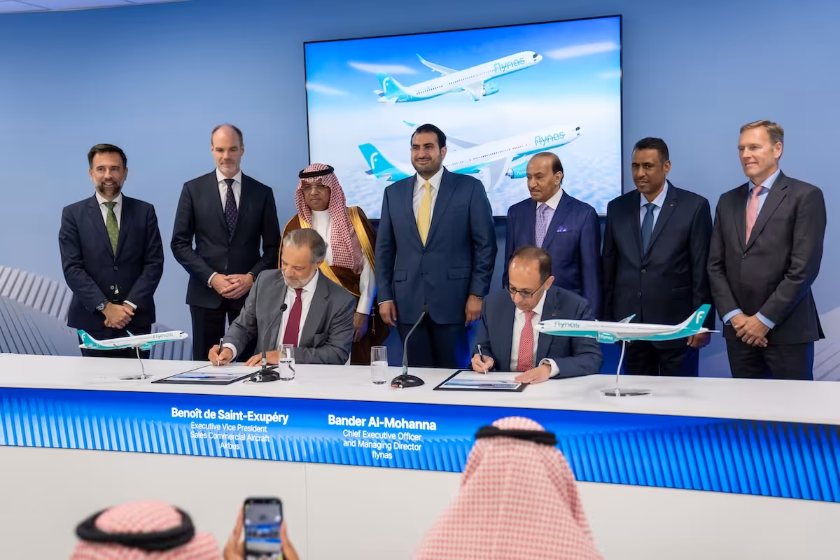flynas Confirms the Purchase of 25 New Airbus Aircraft, Comprising 20 A321neo and Five Wide-Body A330neo Aircraft