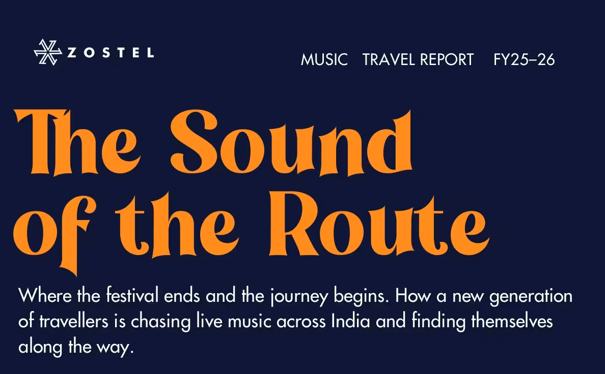 1 in 3 Gen Z Travellers Now Choose a Music Festival Over a Regular Holiday: Zostel Reports
