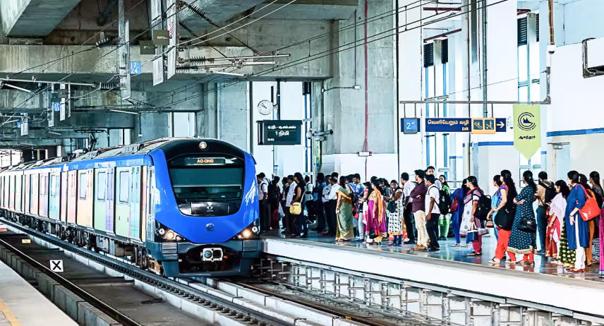Chennai Metro: 1.06 crore passengers recorded to have travelled in July, 2026