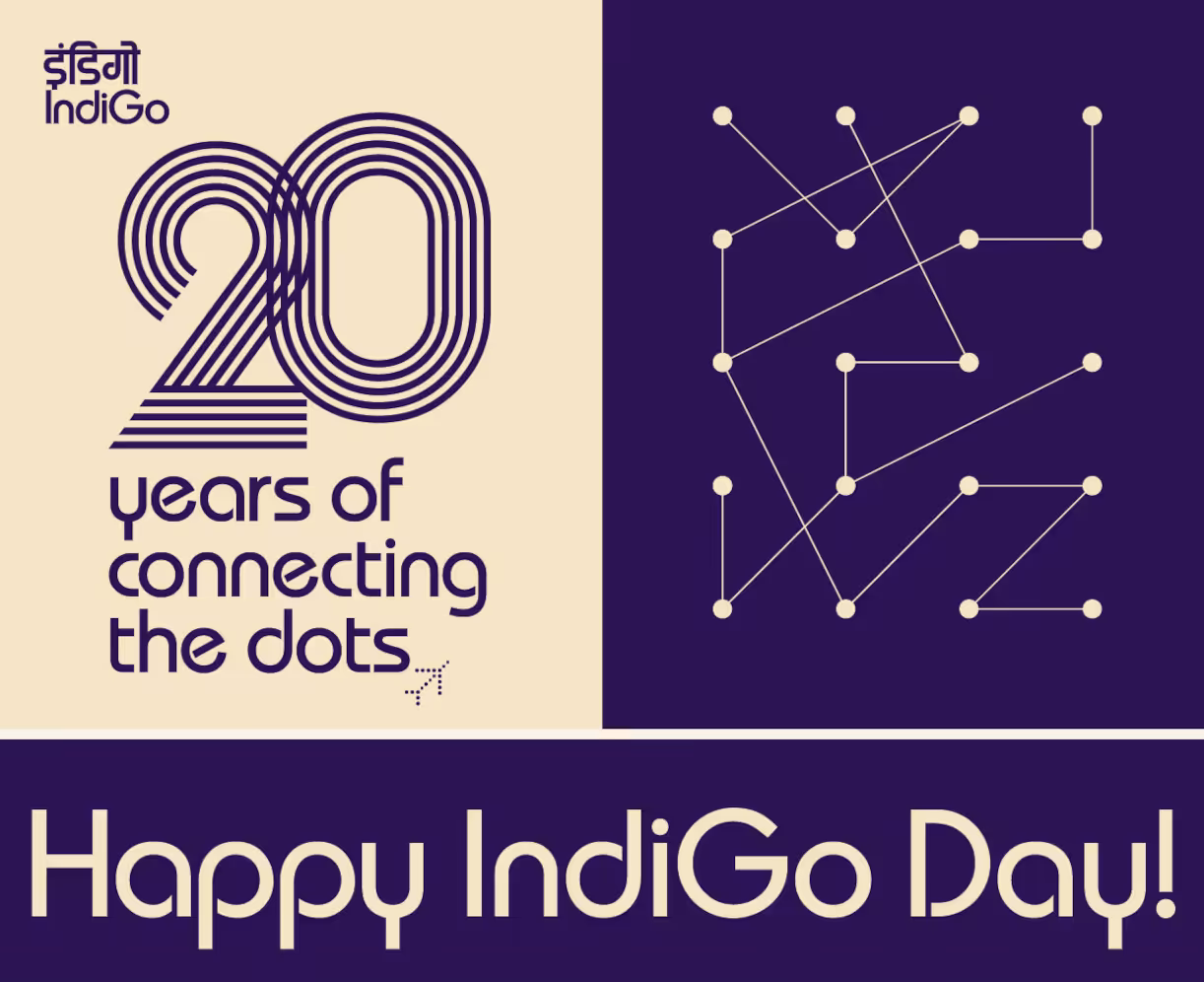 IndiGo Celebrates 20 Years of Giving Wings to the Nation