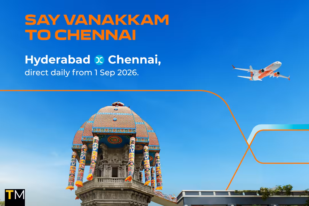 Air India Express launches direct flight from Hyderabad to Chennai Starting 1 September 2026