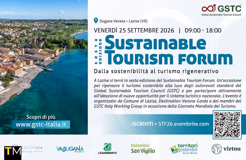 Sixth Sustainable Tourism Forum to Take Place in Lazise, Italy, in September 2026