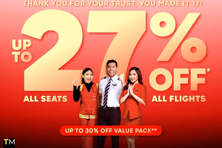 Celebrate the World’s Best with AirAsia - Enjoy up to 27% Off All Seats, All Flights
