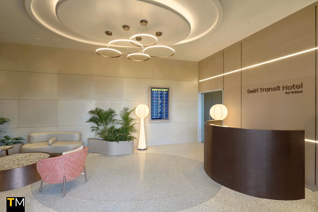 Adani Airport Launches Swirl Transit Hotel at Navi Mumbai International Airport