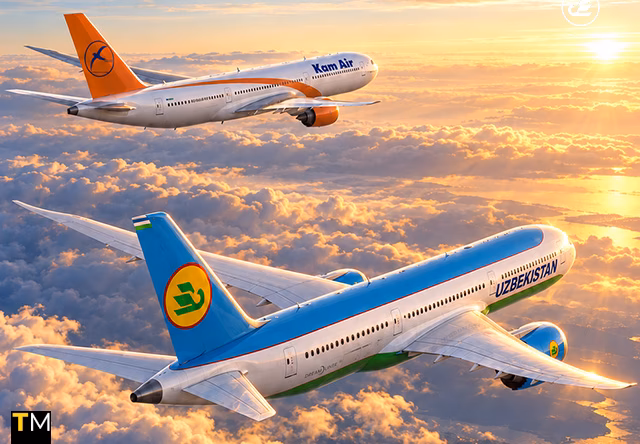 Uzbekistan Airways expands the partner network: a new interline agreement with the aviation company Kam Air