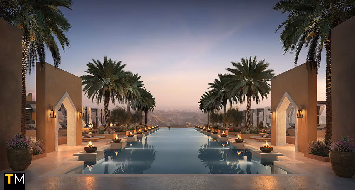 Oberoi Hotels and Resorts Presents a First Glimpse of The Oberoi Sukoonvilas, Wadi Safar, Saudi Arabia