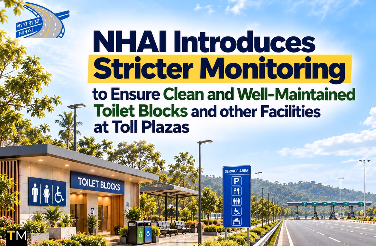 NHAI Introduces Stricter Monitoring for Highway Toilet Facilities