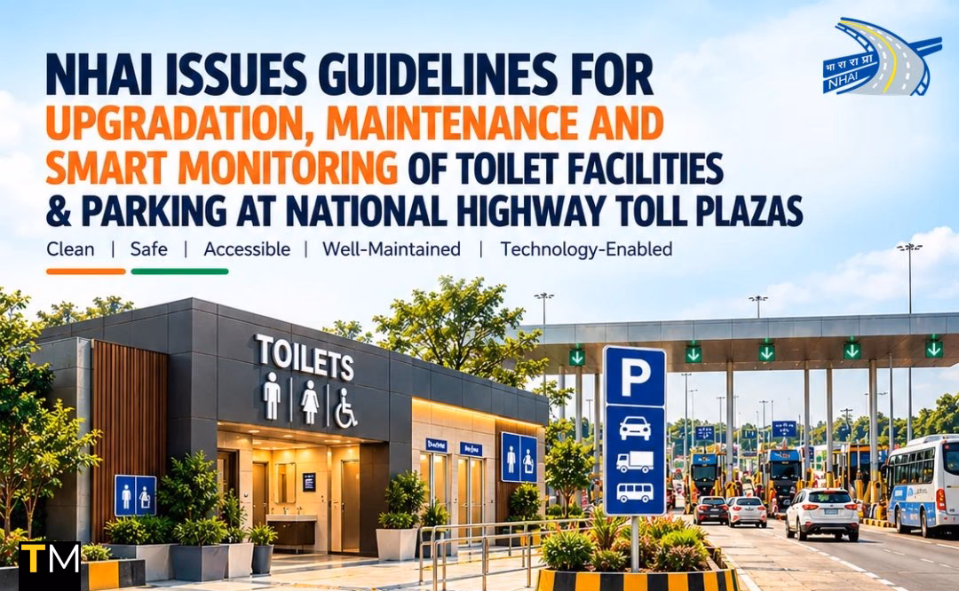 NHAI Issues New Guidelines for Cleaner, Safer Toll Plaza Facilities