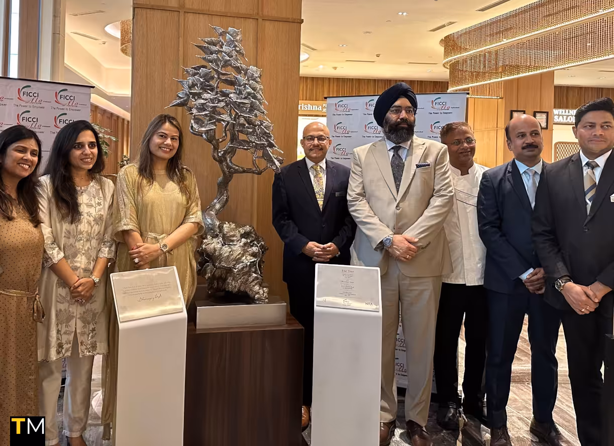 Novotel Hyderabad Airport, Located in GMR Aerocity Hyderabad, Unveils ‘The Tree’ by Dhananjay Singh